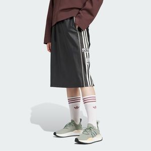 Adidas Originals Adibreak Faux Leather Midi Skirt ssense xxs